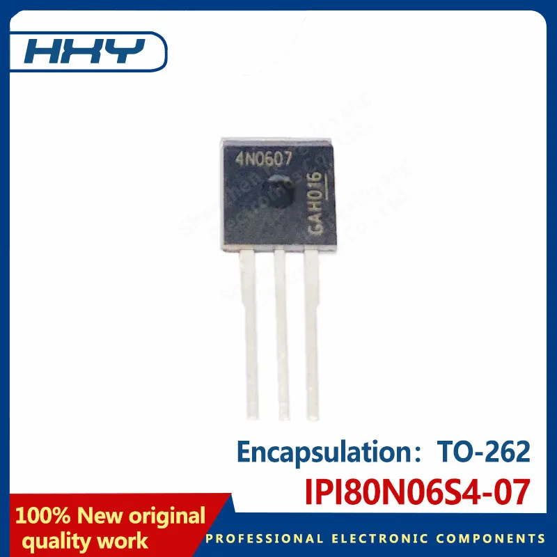 10PCS IPI80N06S4-07 package TO-262 MOS FET