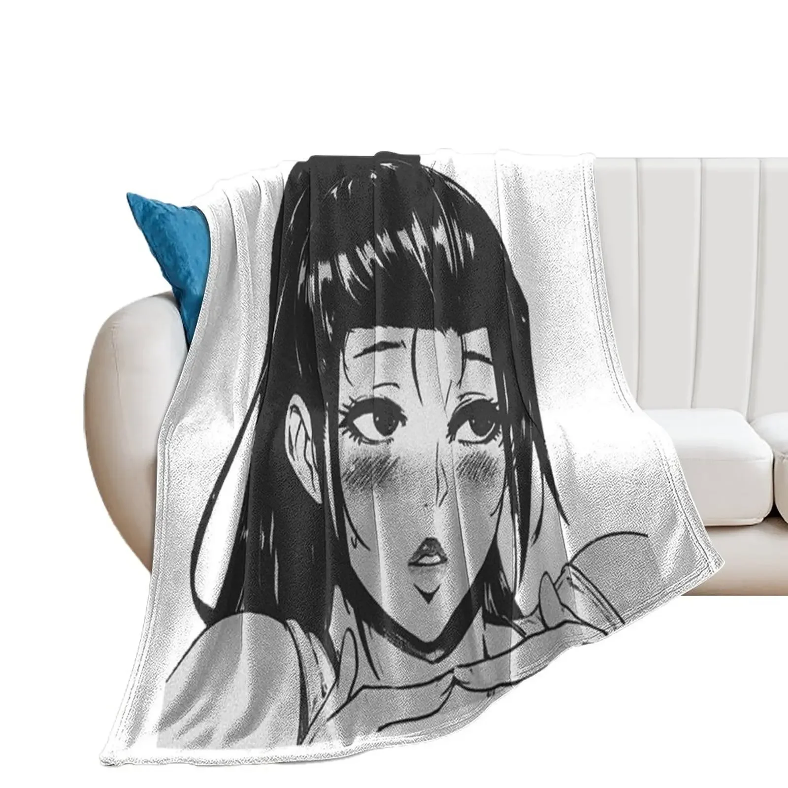 

manga aesthetic Throw Blanket Plush Multi-Purpose Thins Soft Blankets