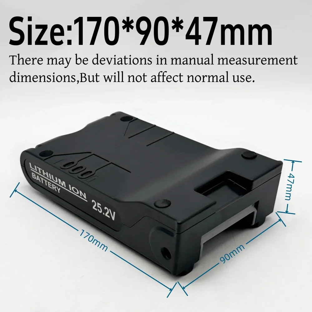 Batterie lithium-ion 25.2V 6000mAH pour aspirateurs sans fil Shark S1 S6 S7 S9 XBAT200 ION Rocket IONFlex et IONFlex