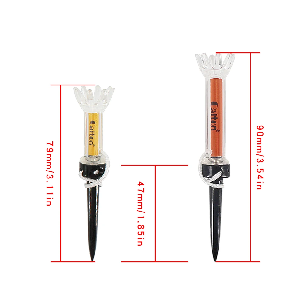 تي شيرتات الجولف المغناطيسية ذات الألوان المختلطة مع حزمة كرة تدريب الجولف، حامل كرة الجولف في الهواء الطلق #4