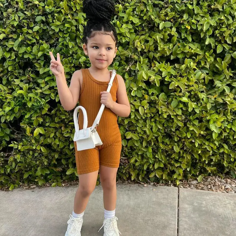 Girl Jumpsuits Summer Clothes 2023 Toddler Sleeveless Romper For Children\'s Girl Casual Clothing Baby Girls Overalls Playsuits
