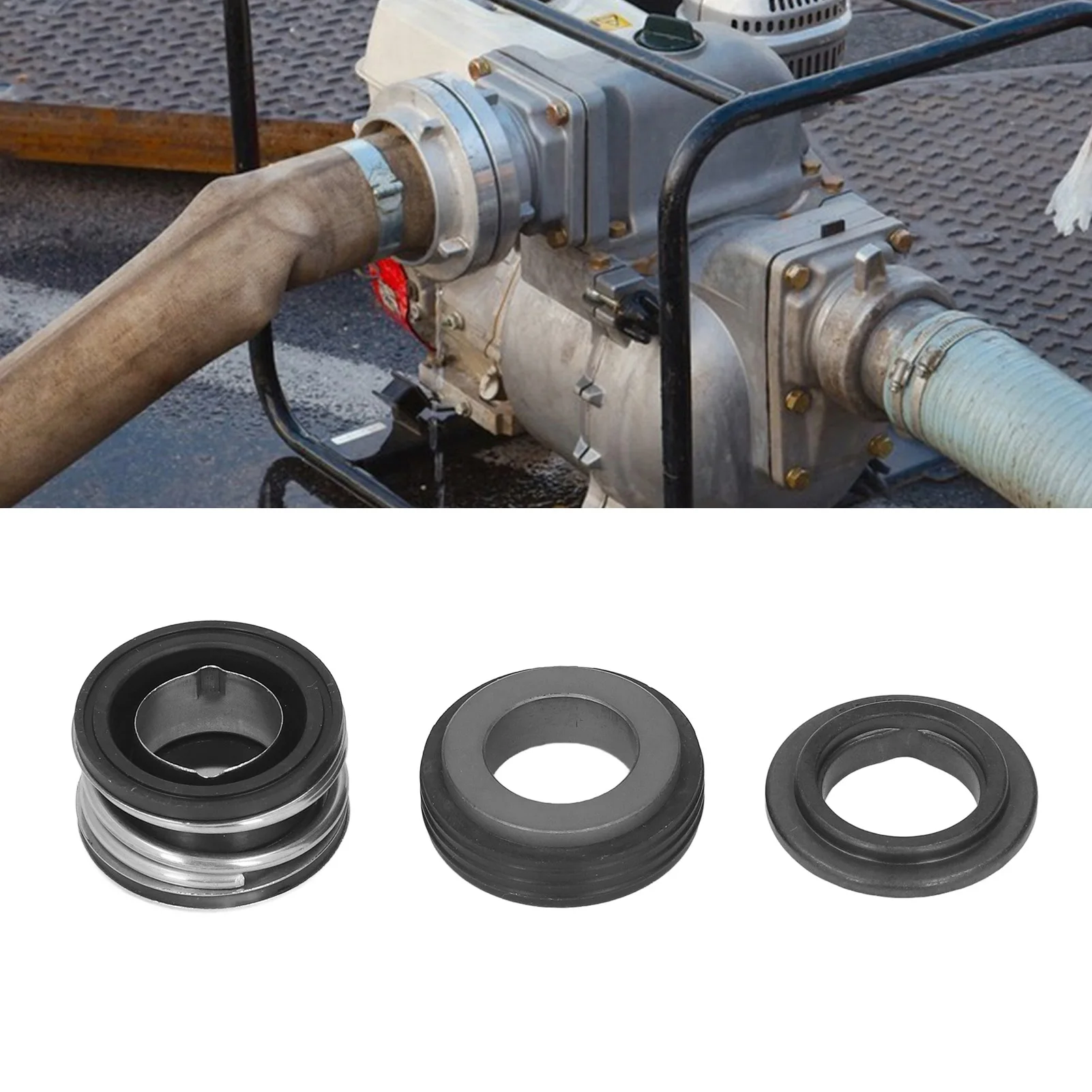 Kit de resorte de sello de bomba de agua circulante de carburo de silicio de repuesto de sellos mecánicos 520-5/8