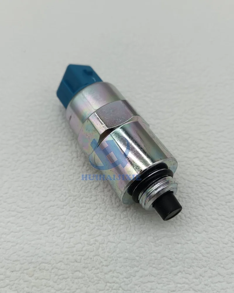 24V Shut Off Solenoid Valve 7185-900H 71630099 9185-900H 147-2645 1472645 for Caterpillar Engine 3054C Excavator 312C 312D2 320D