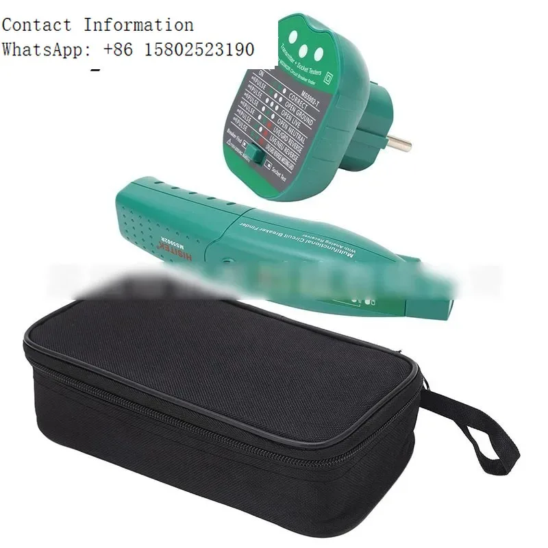 

Circuit Breaker Finder Analog Receiver NCV Tester + MS5902-T Transmitter Socket Tester