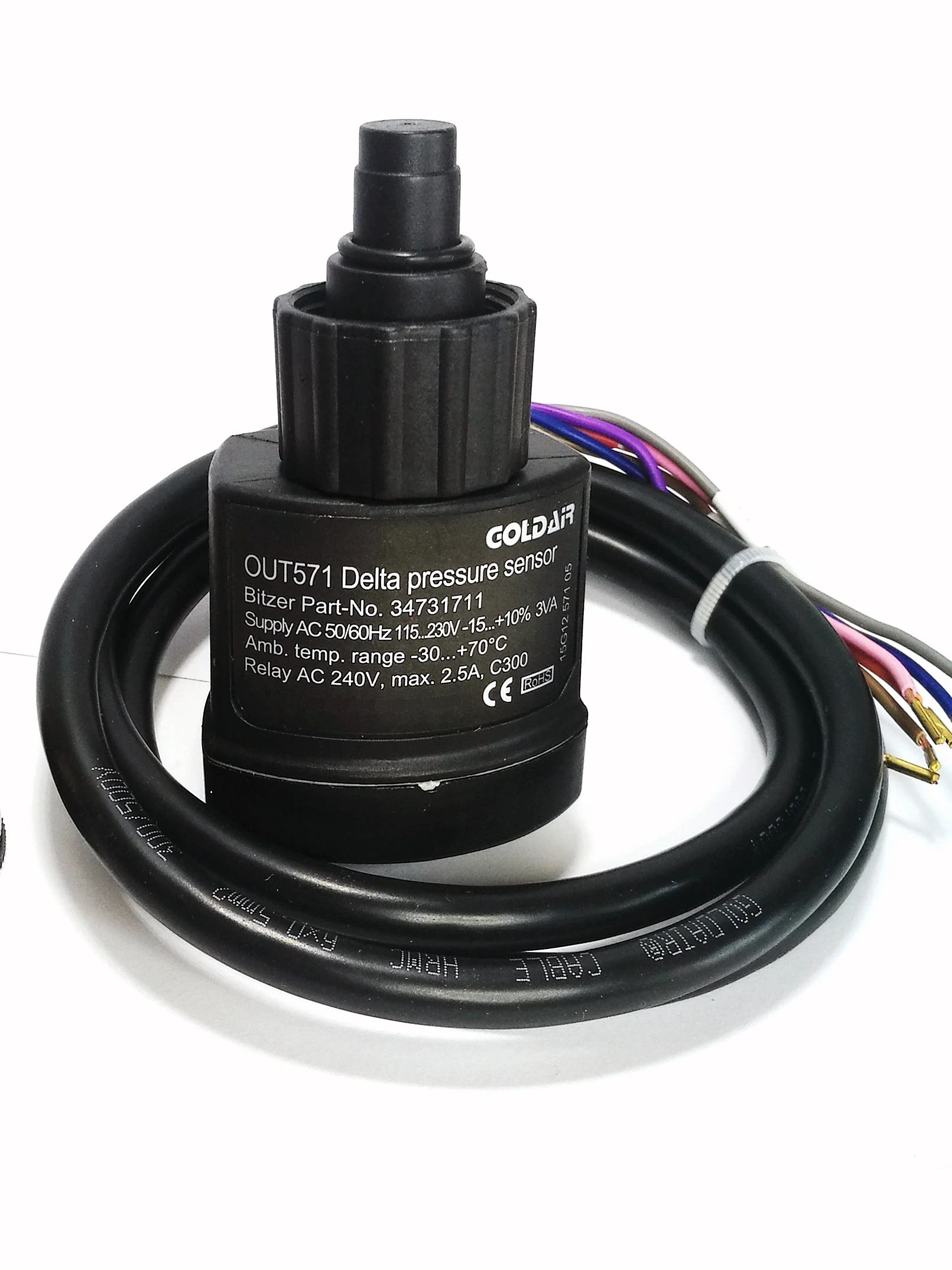 

BITZER Compressor Electronic Oil Pressure Differential Switch OUT571 DELTA-PII BITZER 34731711
