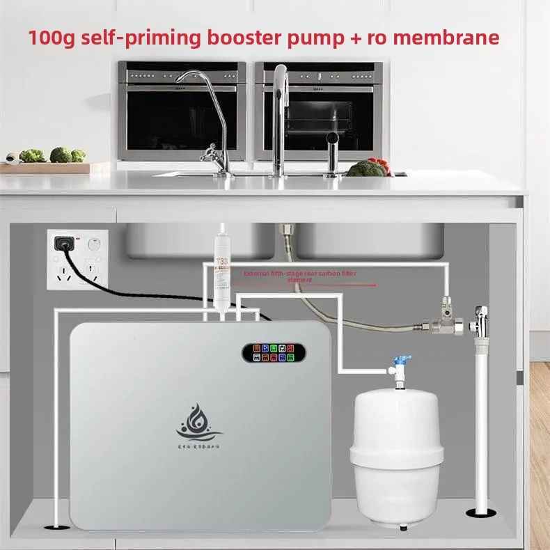 Water Purifier Household Direct Drinking Ro Reverse Osmosis Filter Water Purifier Wall Mounted Desktop Kitchen Under Tap Water
