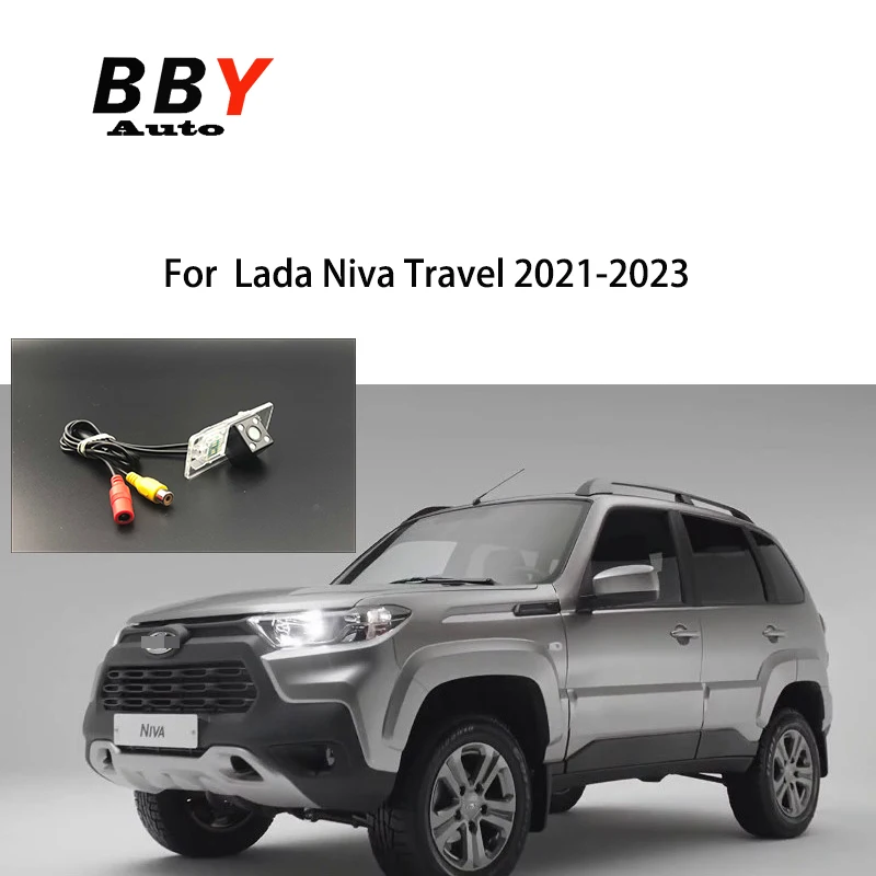 Reverse Camera For Lada Niva Travel 2021 2022 2023 Night Vision vehical backup parking license plate rear view camera