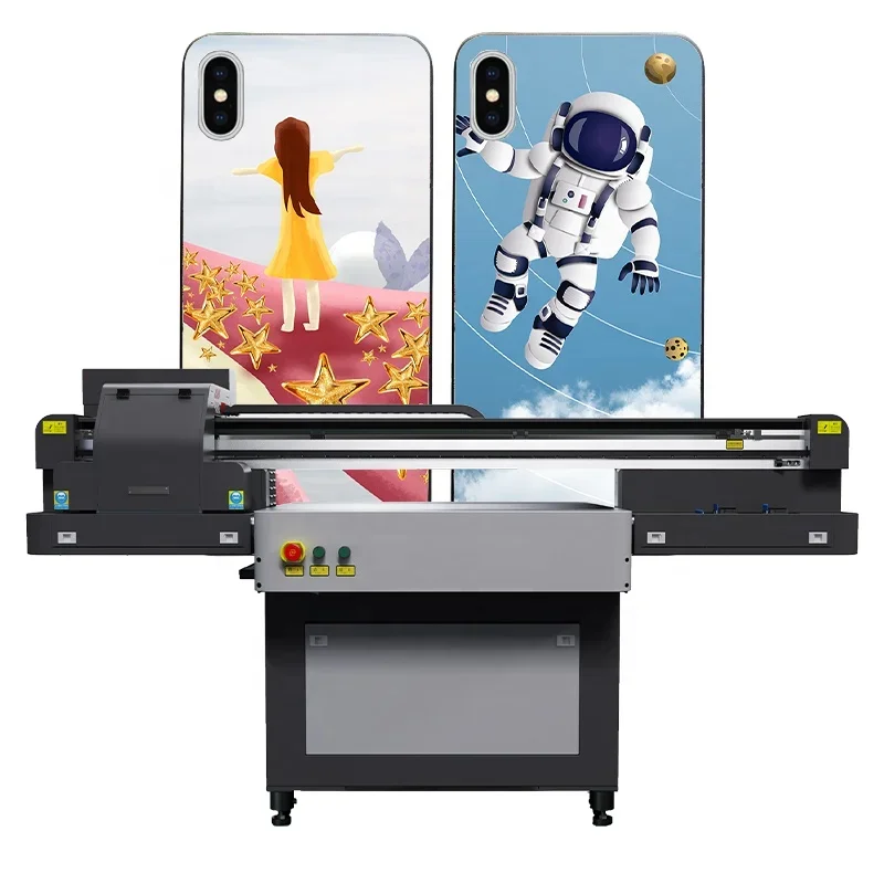 NTEK 900mm*600mm Small Digital UV Flatbed Inkjet Printer For Glass Bottle PVC Phone Shell Ceramic Cup Printing Machine