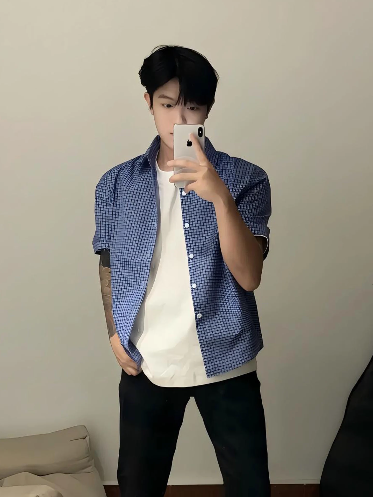 

Синий клетчатый мужской жилет в винтажном американском стиле, легкий, дышащий, из полиэфирного волокна, для лета, с охлаждающим эффектом...