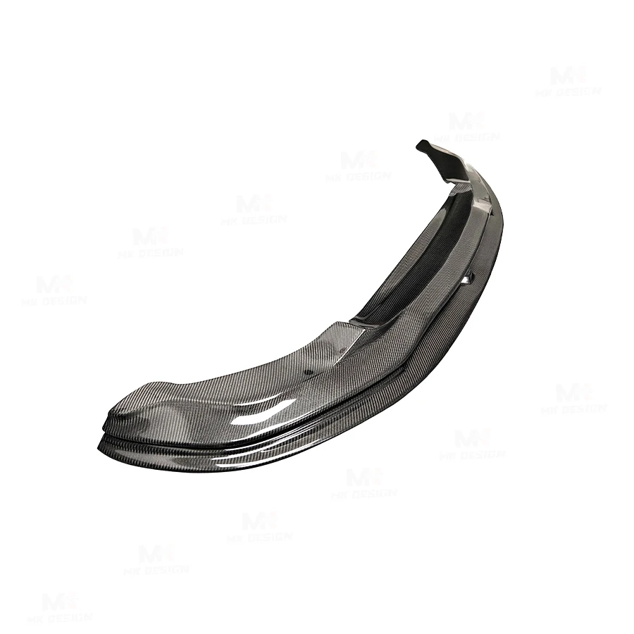 ألياف الكربون PSM نمط الجبهة حافة مصد السيارة المفسد الفاصل لسيارات BMW F80 M3 F82 F83 M4 2014-2020 الجبهة الشفاه طقم الجسم اكسسوارات السيارات #3