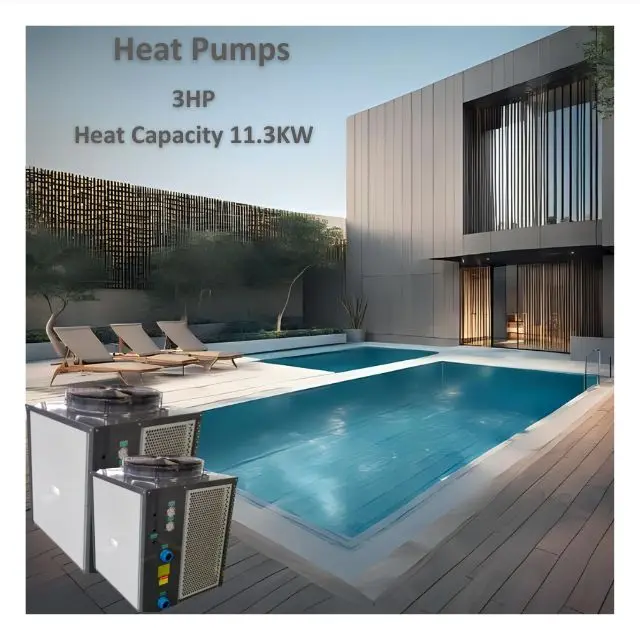Best Selling  Cold Winter Heating Pool Air Source Heat  Pump for  Water 5KW to 80KW