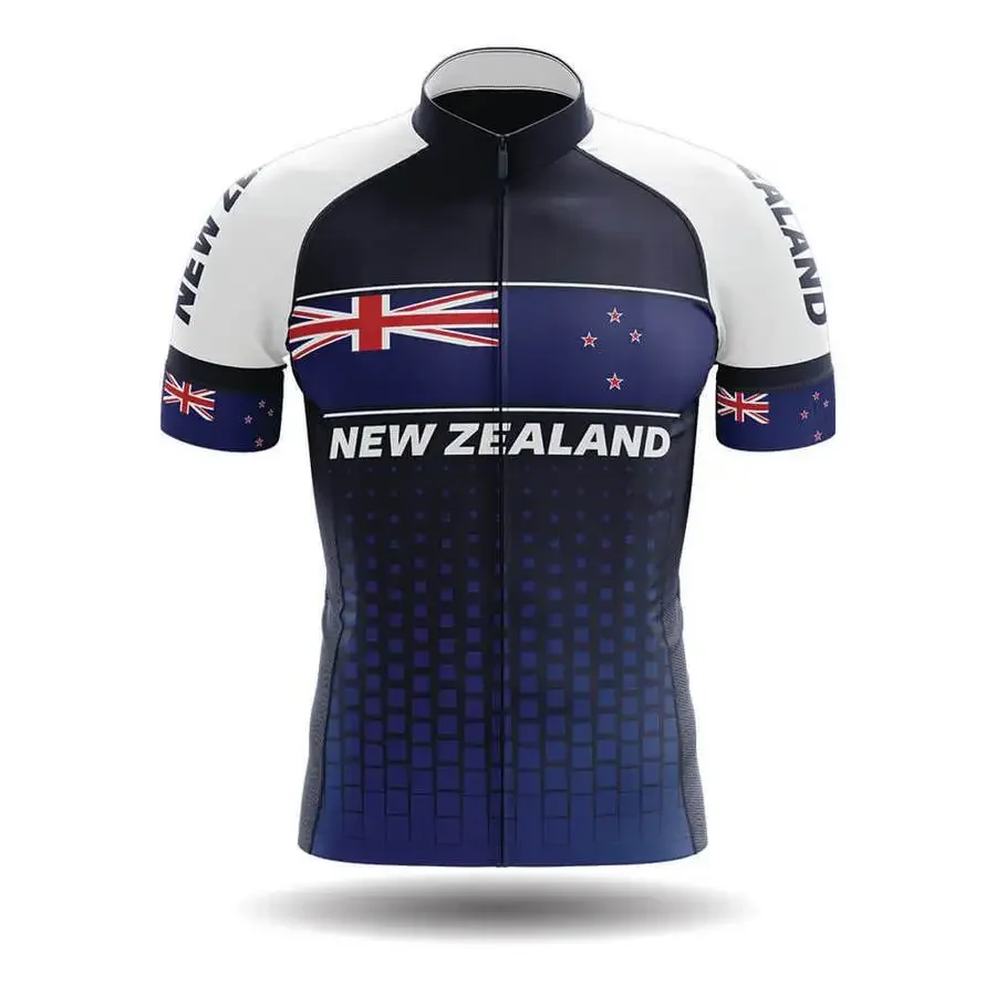 POWER BAND New Zealand NATIONAL ONLY SHORT SLEEVE CYCLING JERSEY SUMMER CYCLING WEAR ROPA CICLISMO