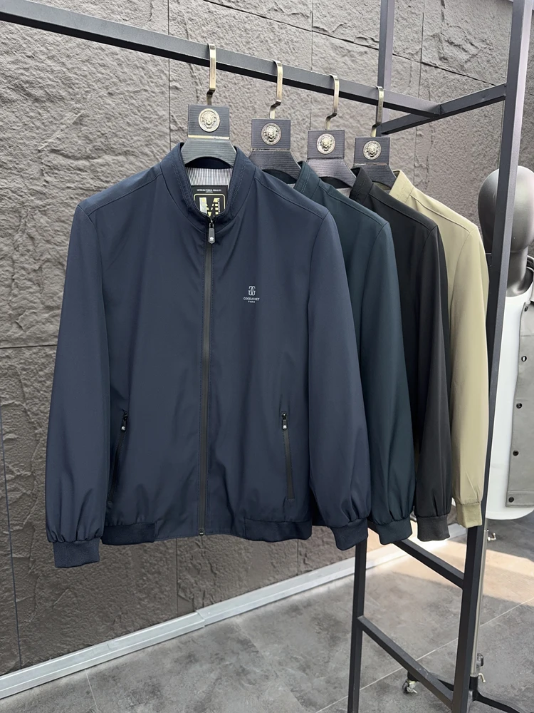 

Svip Sli 3D индивидуальное мужское джето повседневное весеннее легкое роскошное пальто с воротником-стойкой для поездок на работу для мужчин