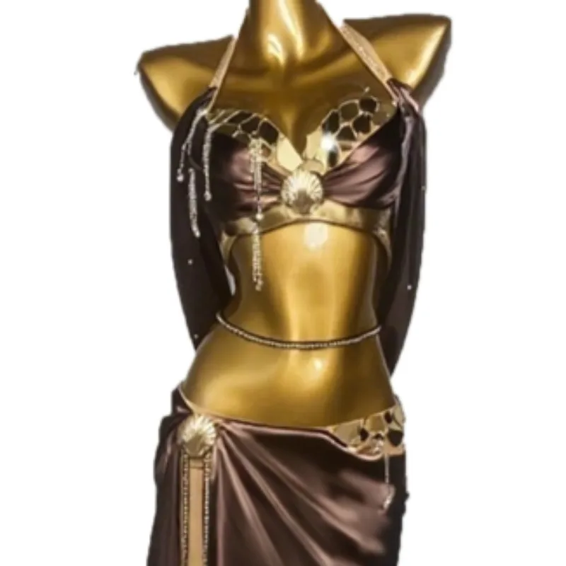 Customized Belly Dance Costumes Performance Dress Female 2025 New Set Oriental Dance Costume Practice Clothes Belly Dancing Bra
