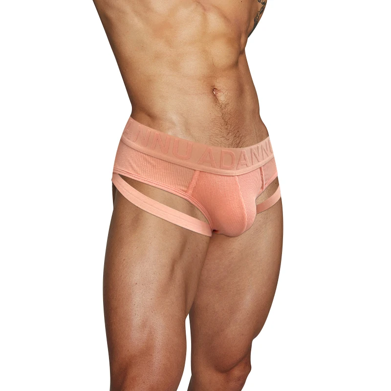 CMENIN-suspensorio deportivo para hombre, ropa interior Sexy de algodón, Bikini, suspensorio