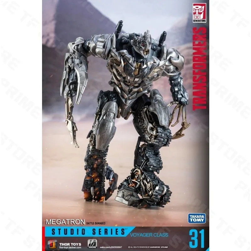 Original Hasbro Transformation Toy SS Studio Series SS-31 Megatron Battle Damage Version ROTF V-class Target Limited Toy