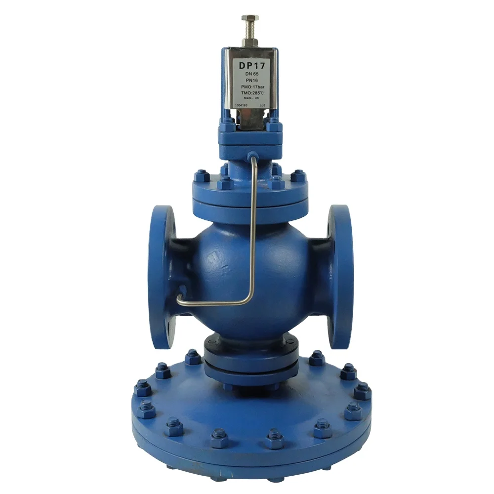 Pilot-Operated Diaphragm-Regulated Pressure-Regulating High-Temperature Steam Flange Operated Pressure Reducing Valve