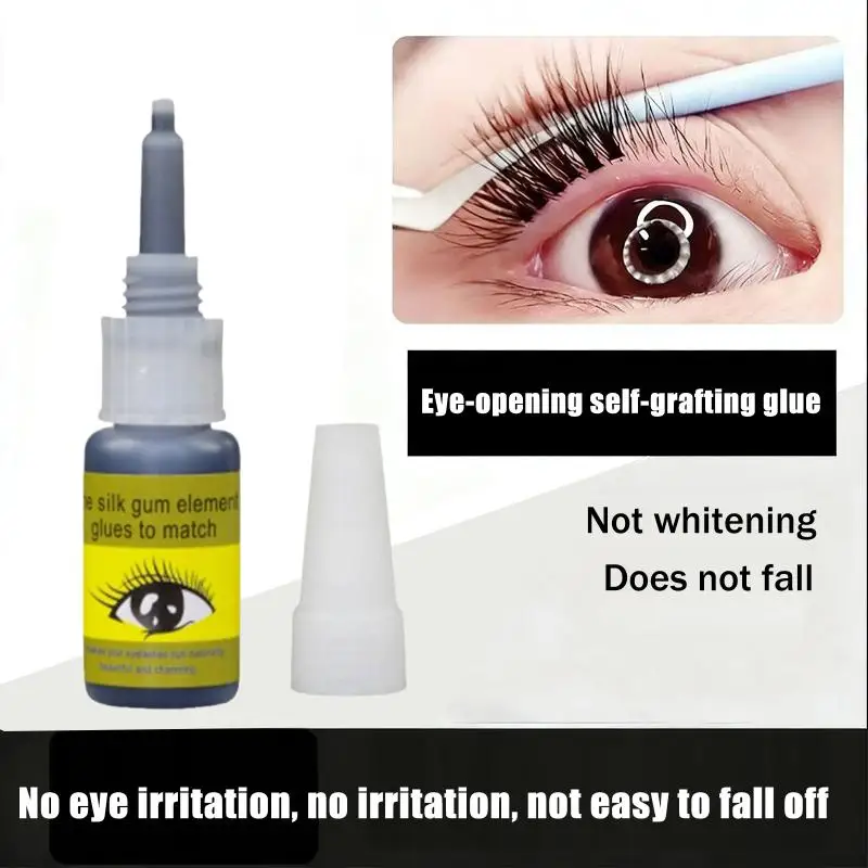 Eyelash Glue Fast Drying Lash Glue Cluster Low Odor Lashes Extension Black Super Bonder Profession Super Glue Makeup Tool