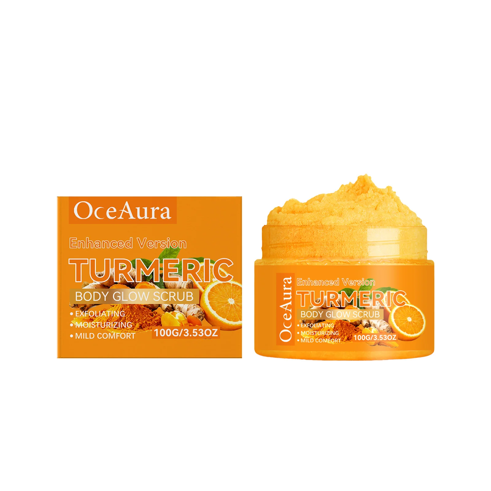 Gommage corporel au curcuma, n - Skincare Glow Glowing avis et prix