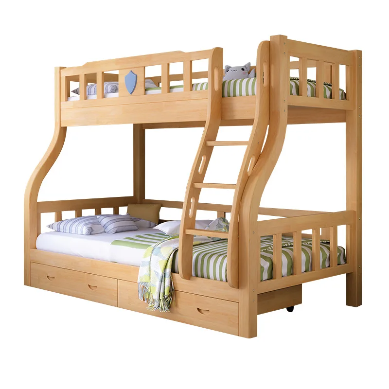 

All solid wood children's bed bunk bed bunk bed log high and low child and mother be multi-functional dormitory adult oak be