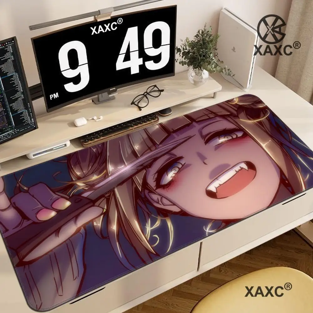 

Cute Mouse Pad Gaming Himiko Toga Deskmat Mousepad Gamer Keyboard Mat Table Computer and Office Desk Protector Pc Accessories