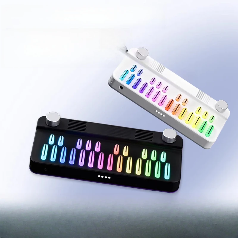 Finger Acoustic Pocket Music Keyboard Electronic Piano Folding Portable Adult Beginner, Force White + Piano Bag + Sparring App