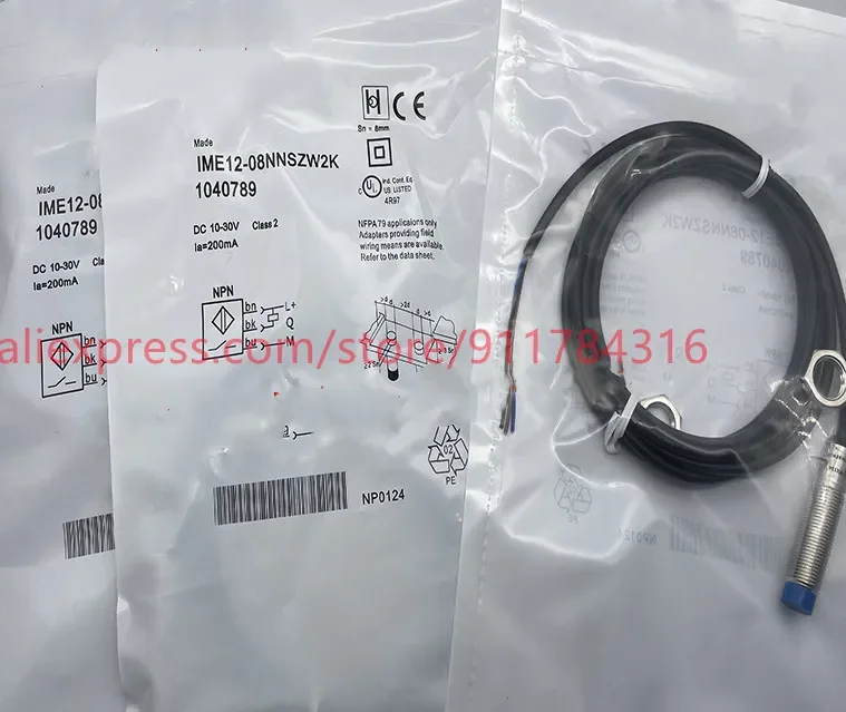 3pcs New High quality proximity switch Sensor IME12-08NNSZW2K IME12-04BPOZW2S IME08-04NNSZW2S IME08-04NNS-ZW1