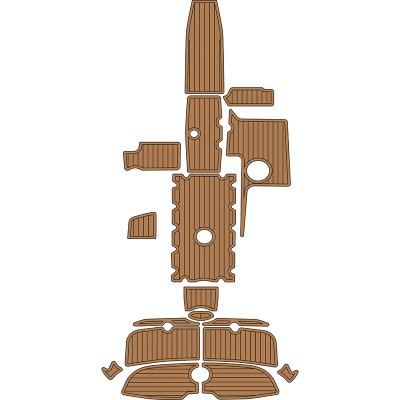 

Коврик для яхты и лодки для YAMAHA SX230 (2007-2009) Пена EVA из искусственного тикового дерева, напольные противоскользящие коврики, тяговые коврики, коврик для кокпита