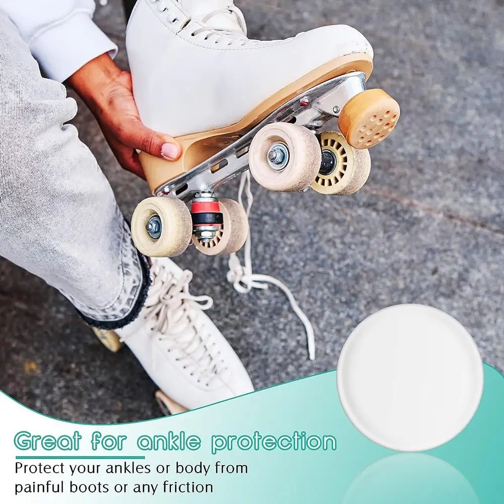 Durable Cushion Pads Ankle Gel Pads Ice Skating Unisex Ankle Protector Brace Skate Accessories Clear Ankle Protection Women