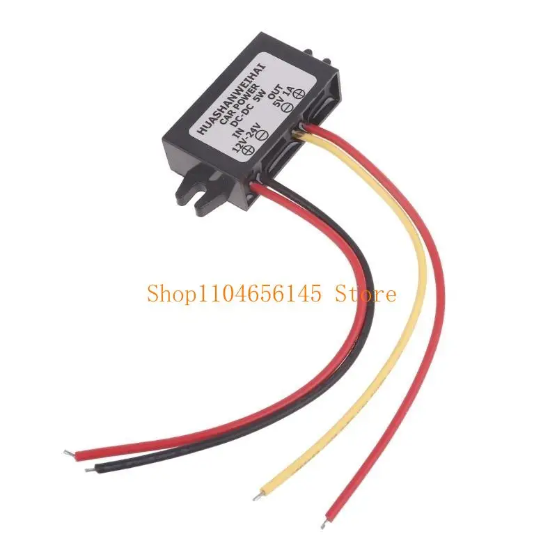 652F DC12-24V to 5V/9V Step-down Power Supply Module Efficient Power Adapter Cord