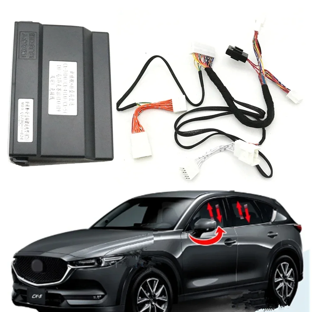 

LHD or RHD Automatic Power Window Closer and Open Side Mirror Folder Unfold Kit For Mazda CX-5 2 Demio DJ DL 3 AXela CX-3