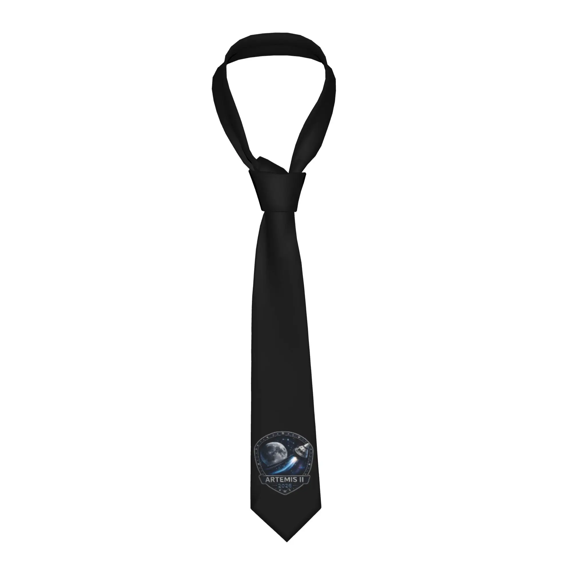 Artemis II 2026  Tie  Leisure Neck Ties Men Cute Funny Necktie Accessories Great Quality Design Collar Tie