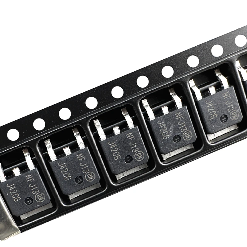 New original (10pcs) MJD42CT4G (Marking J42CG) TO-252 6A 100V PNP Darlington Transistor