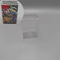 Transparent protective case for PTCG/Pokémon/sv8/surging/spraks/SV4.5, card game collection display box,US version