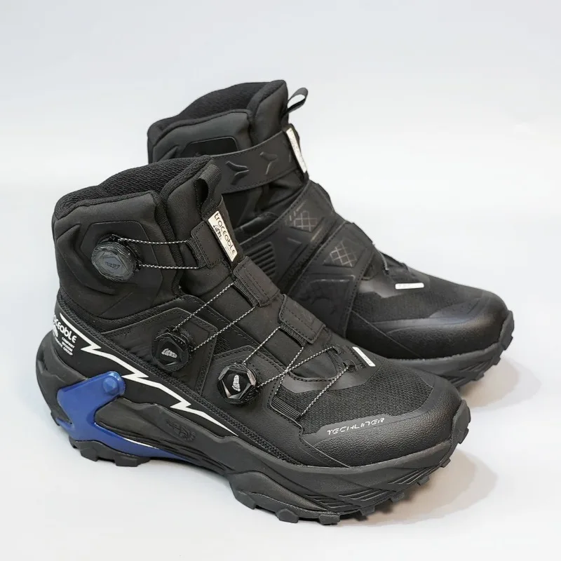 Good Quality Unisex Outdoor Hiking Shoes Comfortable Mountain Climbing Couples Footwear Rotating Buckle Men Sneakers Trekking