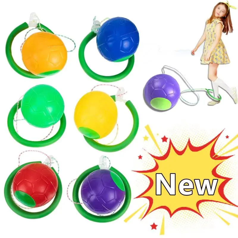 ‌ Nuevas pelotas hinchables de colores vibrantes con anillos: divertido juguete para niños y juegos al aire libre ‌