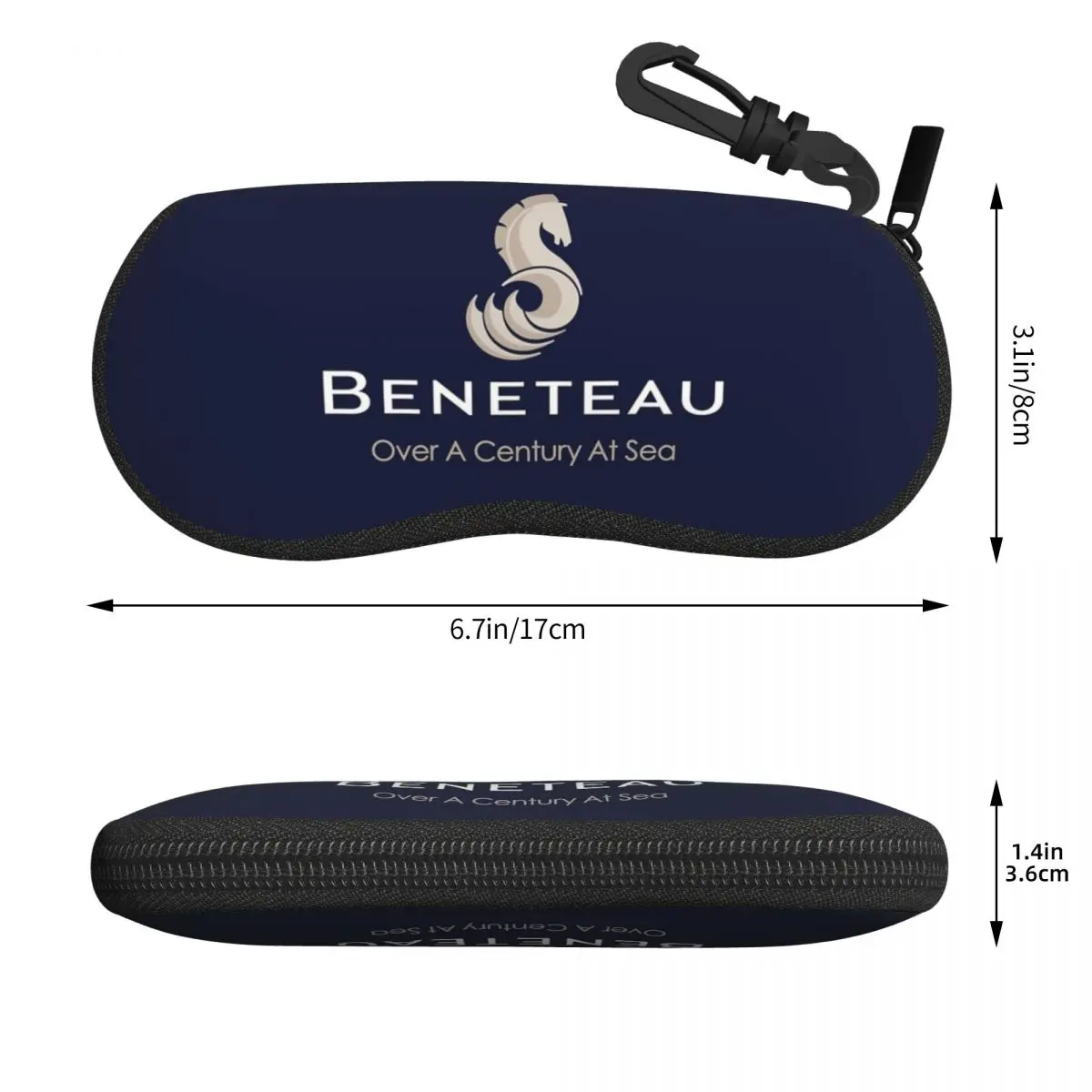 ベネトー セイルボート セーリングヨット シェル メガネケース ポータブル サングラスボックス 女性 男性 ソフト眼鏡バッグ ポーチ