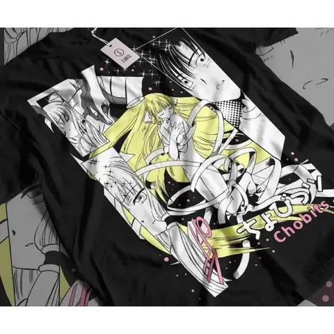 Chobits Chi T-Shirt Suitable for All Seasons Oversized Unisex Hot Product Streetwear Couples Hot Product Streetwear Trendy Soft