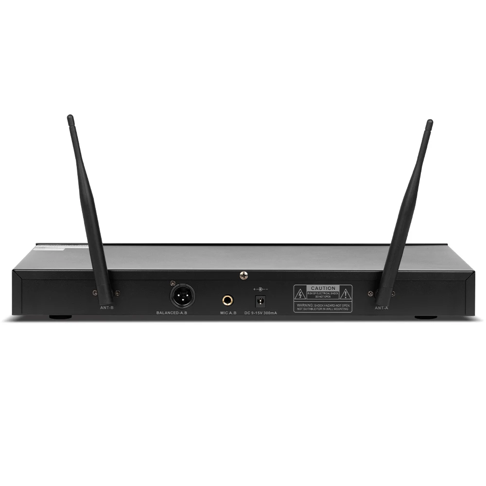 2800 Professional Micro Wireless Lavalier/Headset Microphone 4 Channel UHF Wireless Mic For Church Stage
