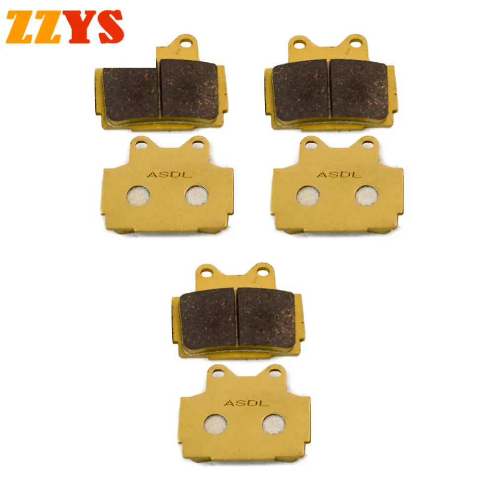 350CC Motorbike Front Rear Brake Pads Disc For Yamaha RD350N 1985 RD350 RD 350 N RD350F F2 1985-1992 RD350R 1992-1995 1993 1994