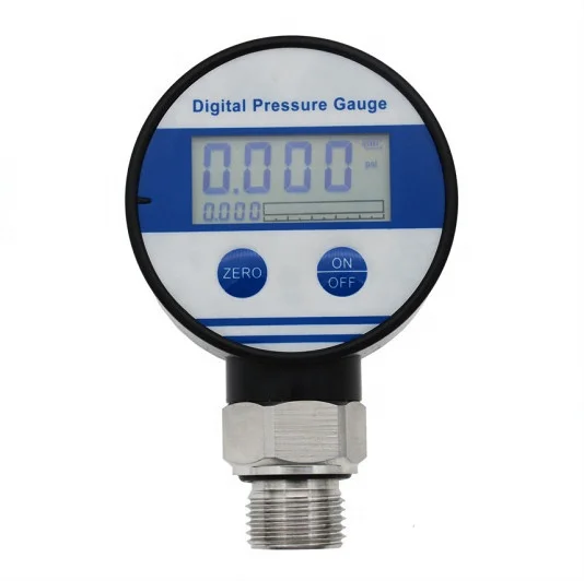 UIY6 Digital Smart Industrial Gas Water Manometer 9V Battery Pressure Gauge