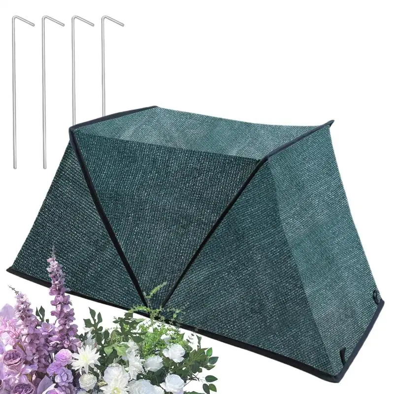 

Чехол для навеса для растений, складной приподнятый чехол для кровати, устойчивый к атмосферным воздействиям уличный навес, садовые принадлежности для фруктов, рассады овощей