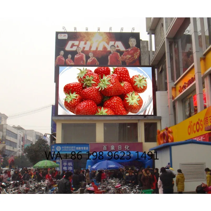 P3 Outdoor Modular LED Digital Screen Commercial Store Front Sign HD Advertising Display Panel