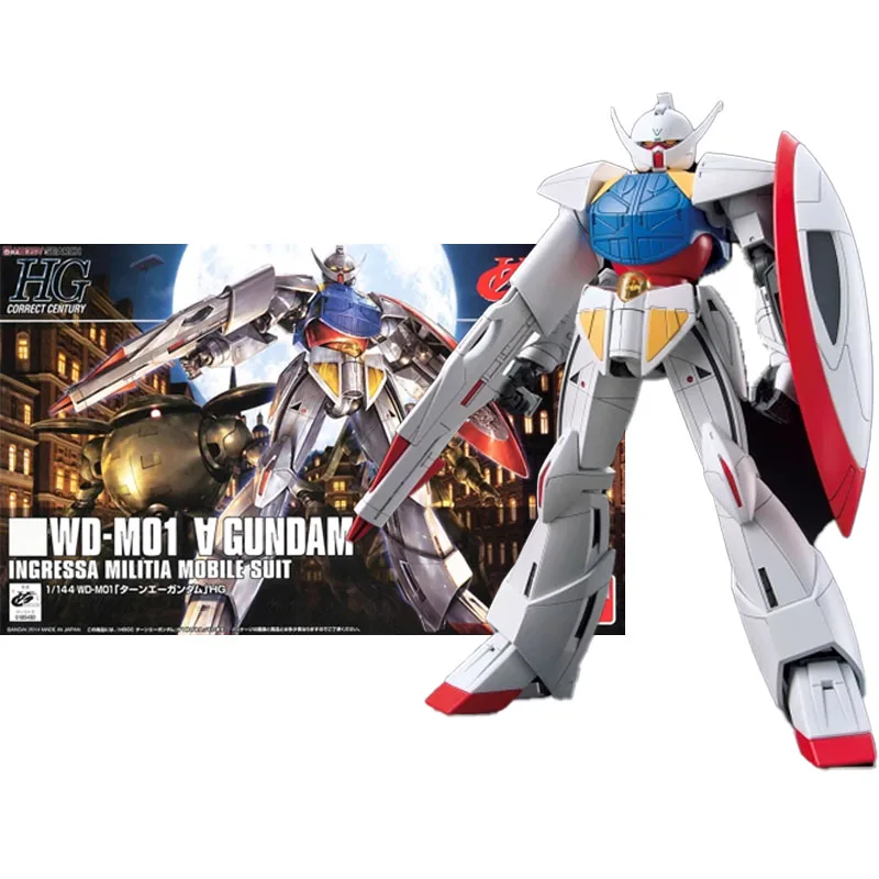 

Bandai оригинальный HGUC 1/144 аниме WD-M01 Turn A Gundam сборная модель комплект экшн-фигурки игрушки для детей Коллекционный подарок