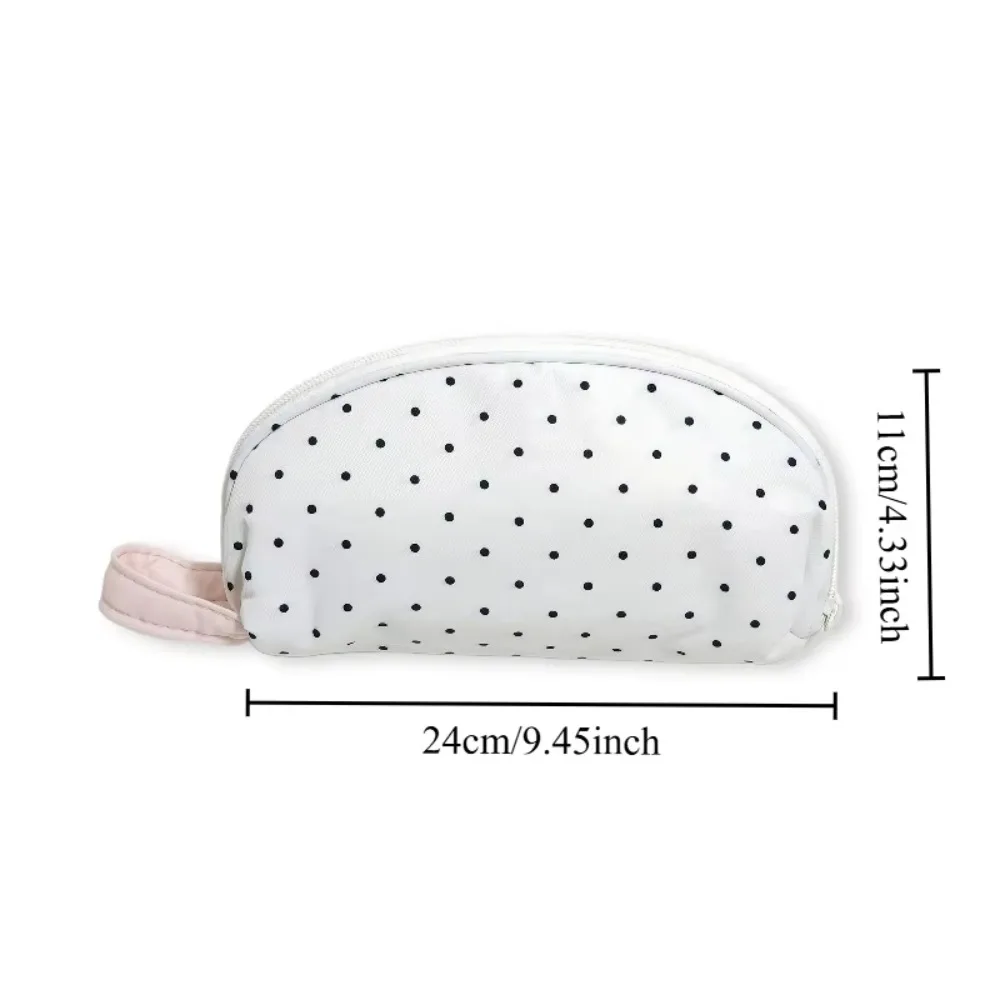 Polka Dot Shell Pencil Case Multi-functional Stationery Storage Bag Large Capacity Pen Pouch Student Daily Gift image 2