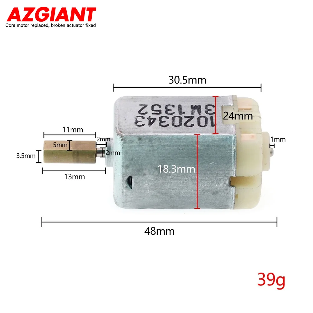 AZGIANT-1020343 3M1352 자동차 센터 도어락 엔진 Dc 모터, 마쯔다 공물 2001g 4wd EPEW 용