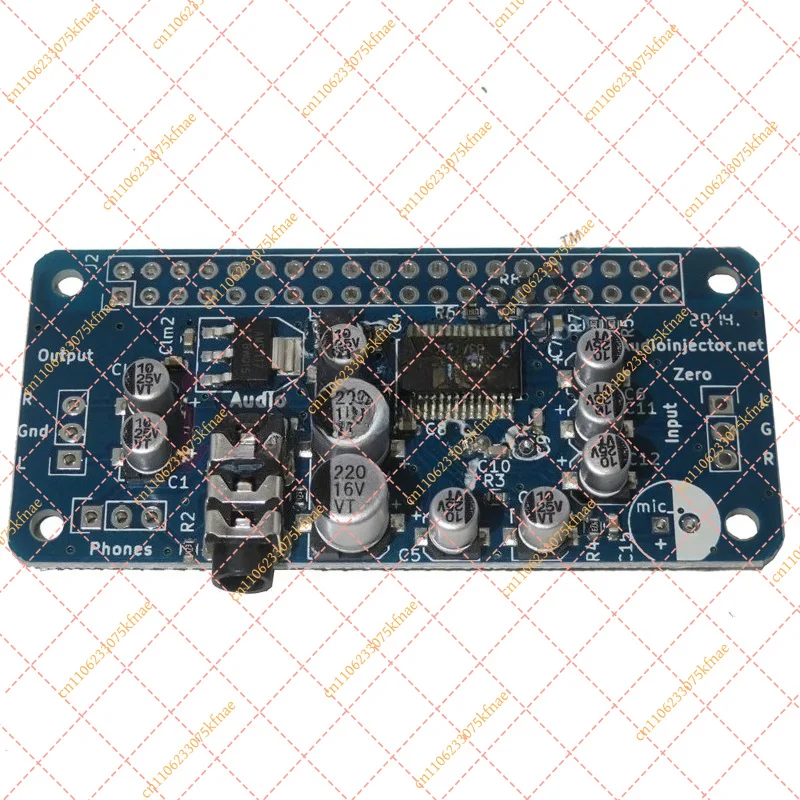 Audio Injector HIFI DAC HAT for Raspberry Pi Zero - High Fidelity Audio Sound Card Expansion Board