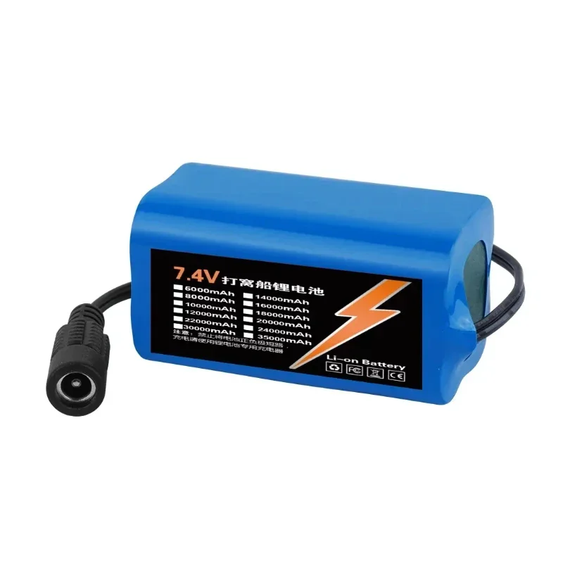 2024 Upgrade 7.4 V 14000mah Lipo Batterie für T188 2011-5 T888 V007 H18 C18 Fernbedienung Angeln köder Boote Ersatzteile+Charger