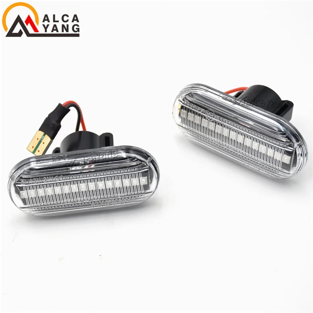 Für Dacia Duster Renault Megane 1 Clio1 2 KANGOO ESPACE Smart Fortwo 453 Seitenmarkierungsleuchte LED Dynamischer Blinker – Detail 3