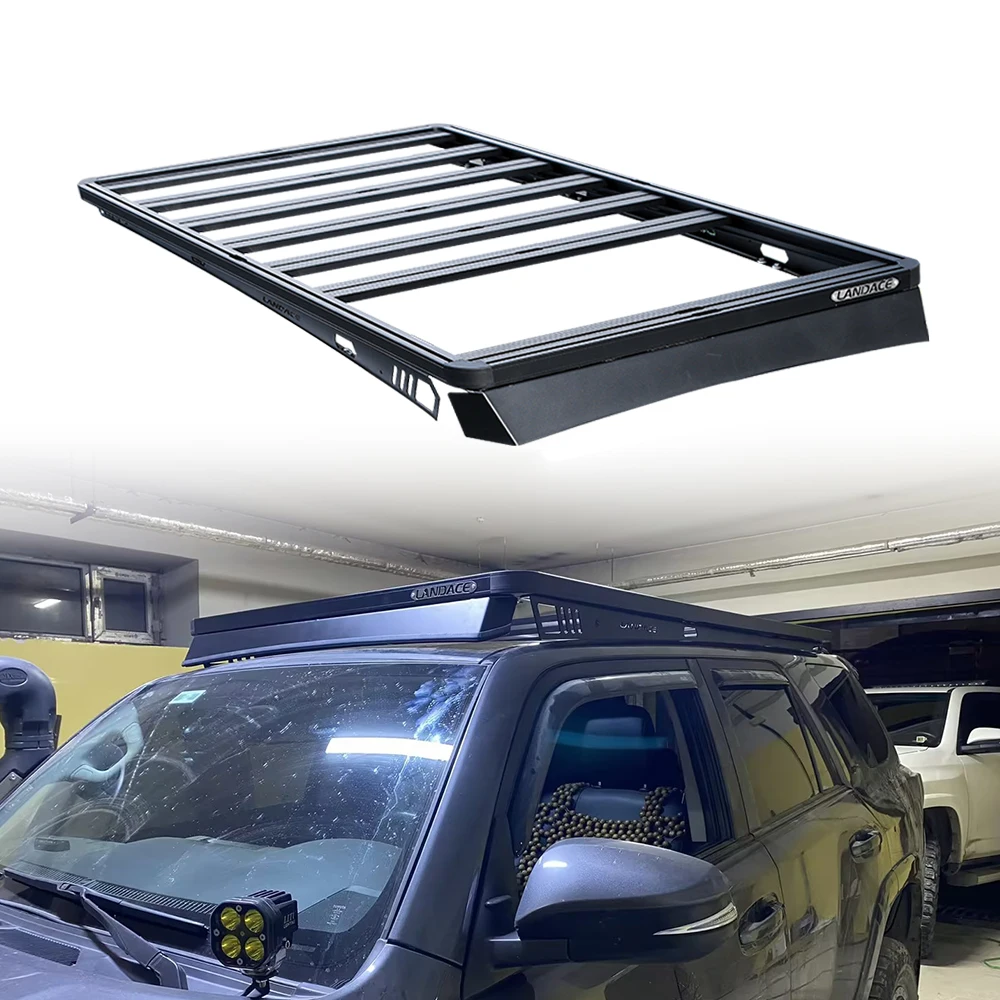 Long Rails Held Roof Rack Overlanding Accessories Roof Rack Platform Rack for Toyota 4 Runner